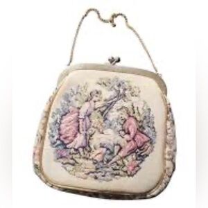 Vintage Julius Resnick 1950’s Tapestry Handbag